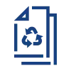 prolux_icon_papier_recycling_blau